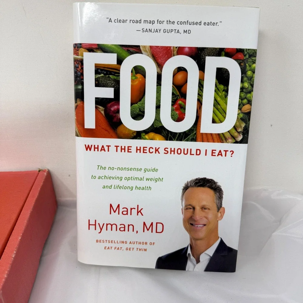 Mark‎ Hyman Food What the Heck Should I Eat Master Package DVD Tote Set *read*